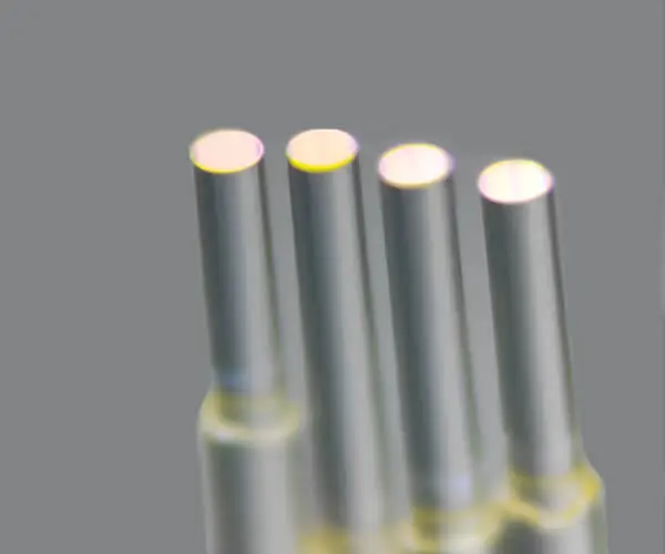 revêtement dans une fibre optique