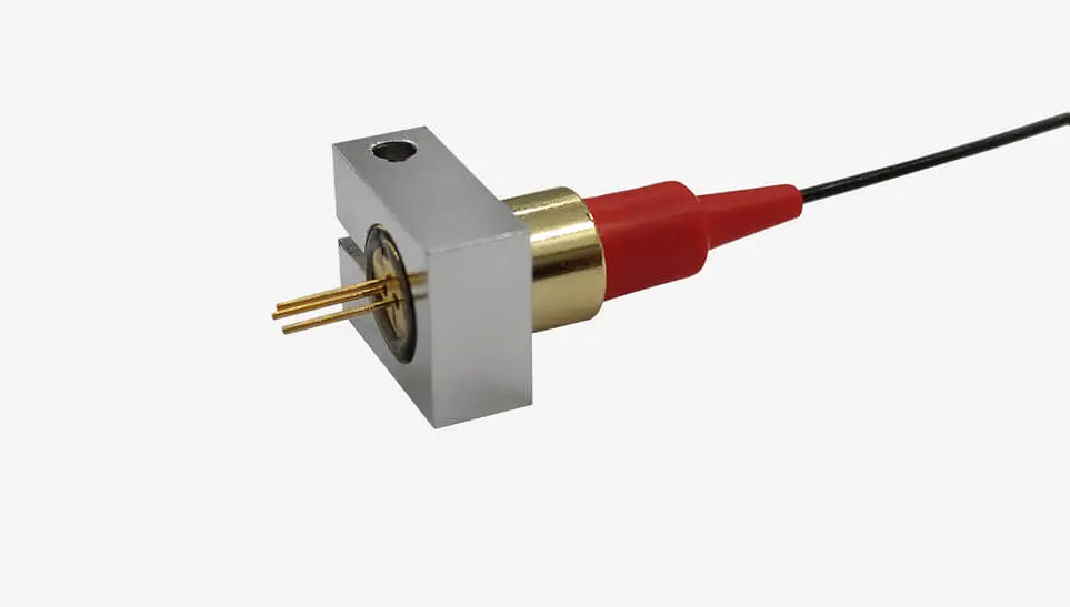 Diode laser à fibre couplée 655 nm en boîtier TO coaxial